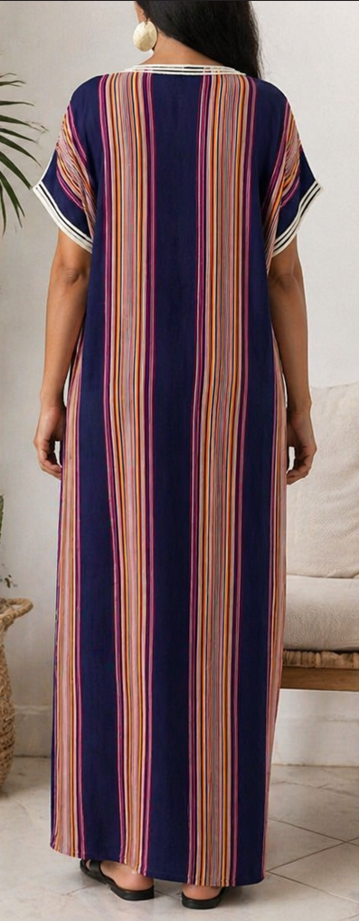 Gandoura Caftan Marocaine  - Style Marrakech Bohème